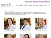 Providers - Avant Gynecology: Atlanta s GYN and Surgical Specialists