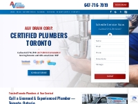 Plumbing Company in Toronto and GTA  | A&V Drain