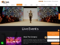 Live Event Organizer in Dubai | Live Event Organizer in UAE - Avion