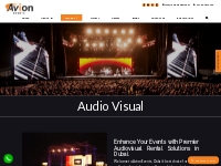 Audio Visual Rental Companies In Dubai | Audio Visual Equipment System