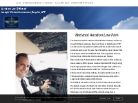 National Aviation Pilot Defense Law Firm of Joseph Michael Lamonaca, E