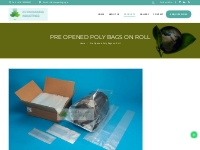 Pre Opened Poly Bags on Roll - AV Packaging Industries, Coimbatore