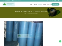 Reprocessed Polyethylene Sheets Manufacturers in India | AV Packaging 