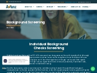 Background Screening - Avvanz Global