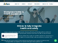 Workplace Safety and Health Guideline - Avvanz Global