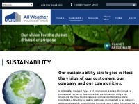 Sustainability. We are Planet Passionate - All Weather Insulated Panel