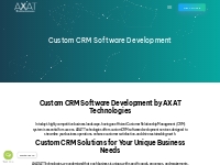 Custom CRM Software Development Company| Mumbai, IND