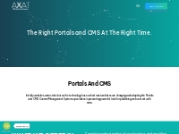 Portals and CMS Integration | AXAT Technologies