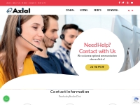 Contact AXIAL for Domain Registration   Web Hosting Packages