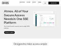 One SSE Platform for the Modern Workspace | Atmos by Axis
