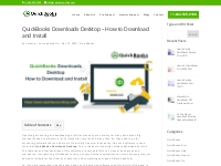 QuickBooks Downloads Desktop – How to Download and Install?
