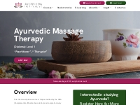 Ayurvedic Massage Therapy Diploma Course | Ayurveda Institute