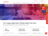 Legacy Enterprise Application Modernization Service | Azilen