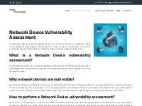 Network Device Vulnerability Assessment - Azpa Technologies
