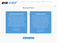 Buying Options - B2B EXIT