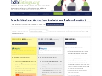 B2B Listings | A Human-Review B2B Directory