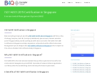 iso 14001 certification in singapore   B4Q