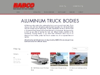 Aluminum Truck Bodies | BABCO Truck Bodies