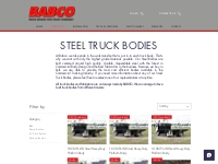 Steel Truck Bodies | BABCO Truck Bodies