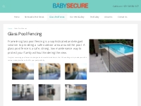 Glass Pool Fences - babysecure.ae