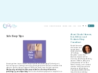 Safe Sleep Tips | The Baby Sleep Site® | 15+ Years Experience