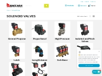 Shop Solenoid Valve online at  Baccara Store