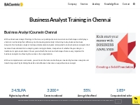 Business Analyst Training in Chennai | BACentric Solutions