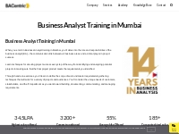 Business Analyst Training in Mumbai | BACentric Solutions