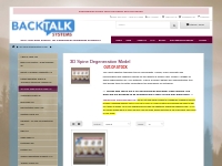 Back Talk Systems » 3D Spine Degeneration Model