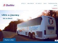 Badder Bus - Coach bus rentals for your journey in Southwest Ontario.