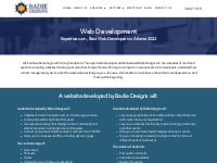 Web Development Service | Badie Designs