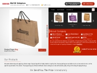 Paper Bags and Paper Grocery Bags Manufacturer | Multi M Enterprises, 