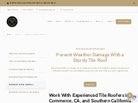 Tile Roofers Commerce, CA | Free Estimates | Baja Roofing   Coatings