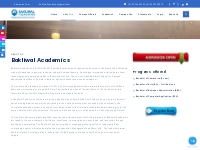 Bakliwal Academics - BBA | BCA | BCOM | BA CIVIL SERVICE - ADMISSION O