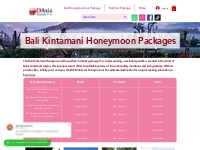 Bali Kintamani Honeymoon Packages - 2023/2024
