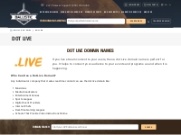 Buy Dot Live Domain Name from Ballistic Domains