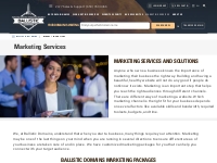 Marketing Services and Solutions from Ballistic Domains