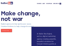 Ballot Box Digital - Creative Agency For Campaigns, Advocacy Groups