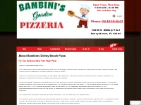 About Bambinis | Bambini'sGardenPizza