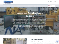 Hazardous Area Enclosure Options, EXD Enclosures, EXE Junction Boxes |