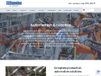 Automation Systems, Robotics, Electrical Control System Specialists | 