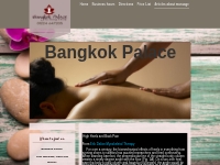 Thai Massage, Nails and Beauty - Articles about massage