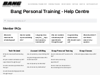 FAQ   Bang Personal Training Queen West Toronto