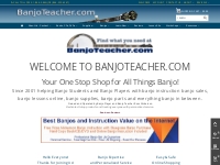 BanjoTeacher.com | Instruction | Banjos for Sale | Supplies