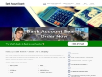 Bank Account Search by Name | Find Hidden Bank Accounts