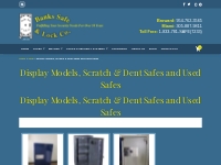 Display Models, Scratch   Dent Safes and Used Safes   Bank Safe   Lock