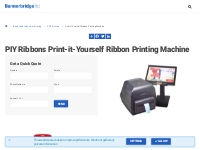 PIY Ribbons  Print-it-Yourself Ribbon Printing Machine | Bannerbridge 