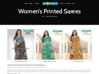 Printed Sarees Wholesale   Manufacturers in Surat - Bapasitaram Prints