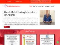 Barath Lab - NABL Approved Labs in Chennai, Tamilnadu| Metal Testing L