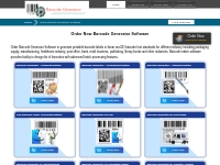 Order Barcode Generator Software to design and print barcodes - Barcod
